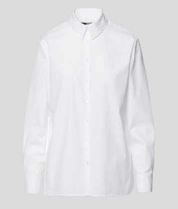 dámske tunikové Košela Karl Lagerfeld Embellished Poplin Shirt