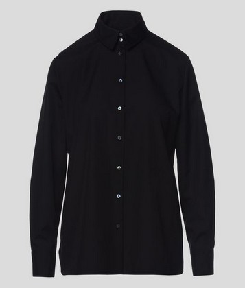Košela Karl Lagerfeld Embellished Poplin Shirt