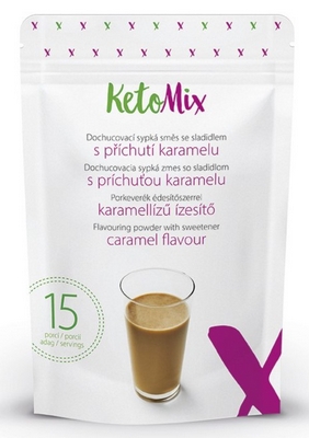 ketomix príchuť ku koktailu - karamel 45 g