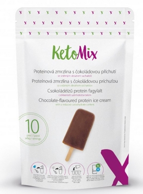 ketomix proteínová zmrzlina s čokoládovou príchuťou 250 g