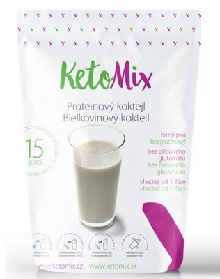 ketomix proteínový koktail ketomix 450 g